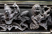 Collection of Chola bronze of the old Royal Palace, Thanjavur Tamil Nadu. 